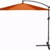 Jordan Manufacturing Umbrellas 10' STEEL OFFSET UMBRELLA- ORANGE