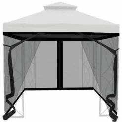TOPS 8x8 FT Gazebo Insect Netting
