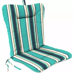 Jordan Manufacturing Outdoor Knife Edge Euro Style Chair Cushion- Sunbrella TOKEN SURFSIDE GLEN RAVEN Custom Order Cushions