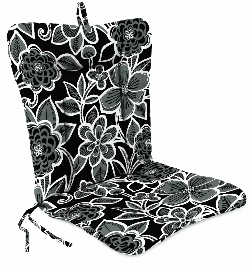 Jordan Manufacturing Outdoor Knife Edge Euro Style Chair Cushion-HALSEY SHADOW RICHLOOM 1 Jordan Manufacturing Outdoor Knife Edge Euro Style Chair Cushion-HALSEY SHADOW RICHLOOM
