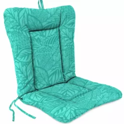 Jordan Manufacturing Outdoor Knife Edge Euro Style Chair Cushion-MAVEN LAGOON