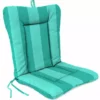 Jordan Manufacturing Custom Order Cushions Outdoor Knife Edge Euro Style Chair Cushion-PREVIEW LAGOON