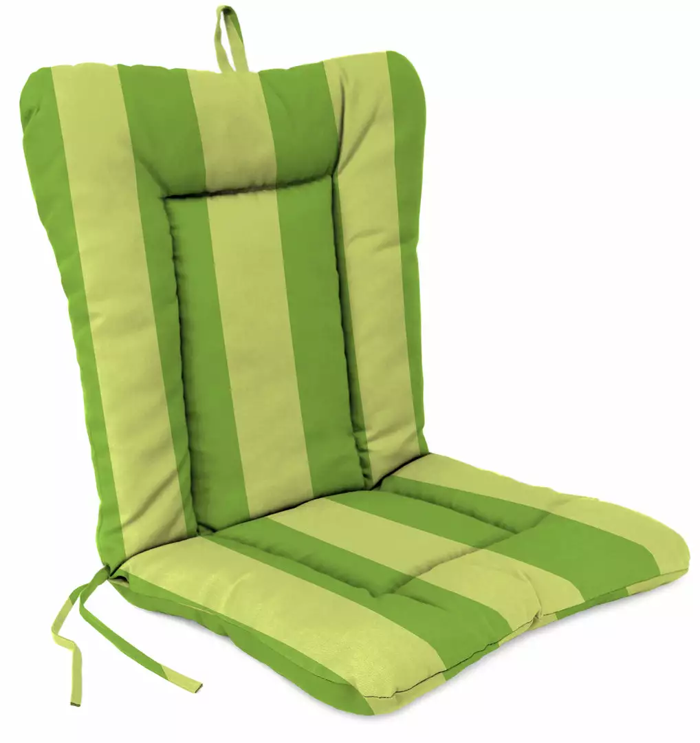 Jordan Manufacturing Outdoor Knife Edge Euro Style Chair Cushion-PREVIEW LEAF RICHLOOM 1 Jordan Manufacturing Outdoor Knife Edge Euro Style Chair Cushion-PREVIEW LEAF RICHLOOM