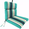 Jordan Manufacturing Outdoor French Edge Dining Chair Cushion- Sunbrella TOKEN SURFSIDE GLEN RAVEN Custom Order Cushions