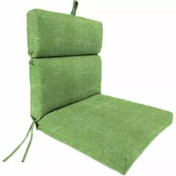 Jordan Manufacturing Custom Order Cushions Outdoor French Edge Dining Chair Cushion-TORY PALM RICHLOOM