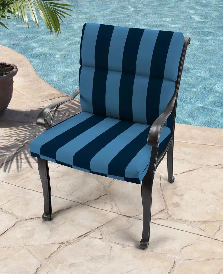 Jordan Manufacturing Custom Order Cushions Outdoor French Edge Dining Chair Cushion-PREVIEW CAPRI RICHLOOM 2 Jordan Manufacturing Custom Order Cushions Outdoor French Edge Dining Chair Cushion-PREVIEW CAPRI RICHLOOM