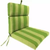 Jordan Manufacturing Outdoor French Edge Dining Chair Cushion-PREVIEW LEAF RICHLOOM