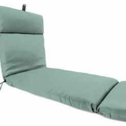 Jordan Manufacturing Custom Order Cushions Outdoor French Edge Chaise Lounge Cushion- Sunbrella CANVAS SPA ACR GLEN RAVEN