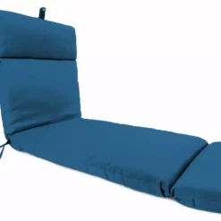 Jordan Manufacturing Outdoor French Edge Chaise Lounge Cushion- Sunbrella CAVAS REGATTA GLEN RAVEN Custom Order Cushions