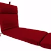 Jordan Manufacturing Outdoor French Edge Chaise Lounge Cushion-MCHUSK BERRY RICHLOOM
