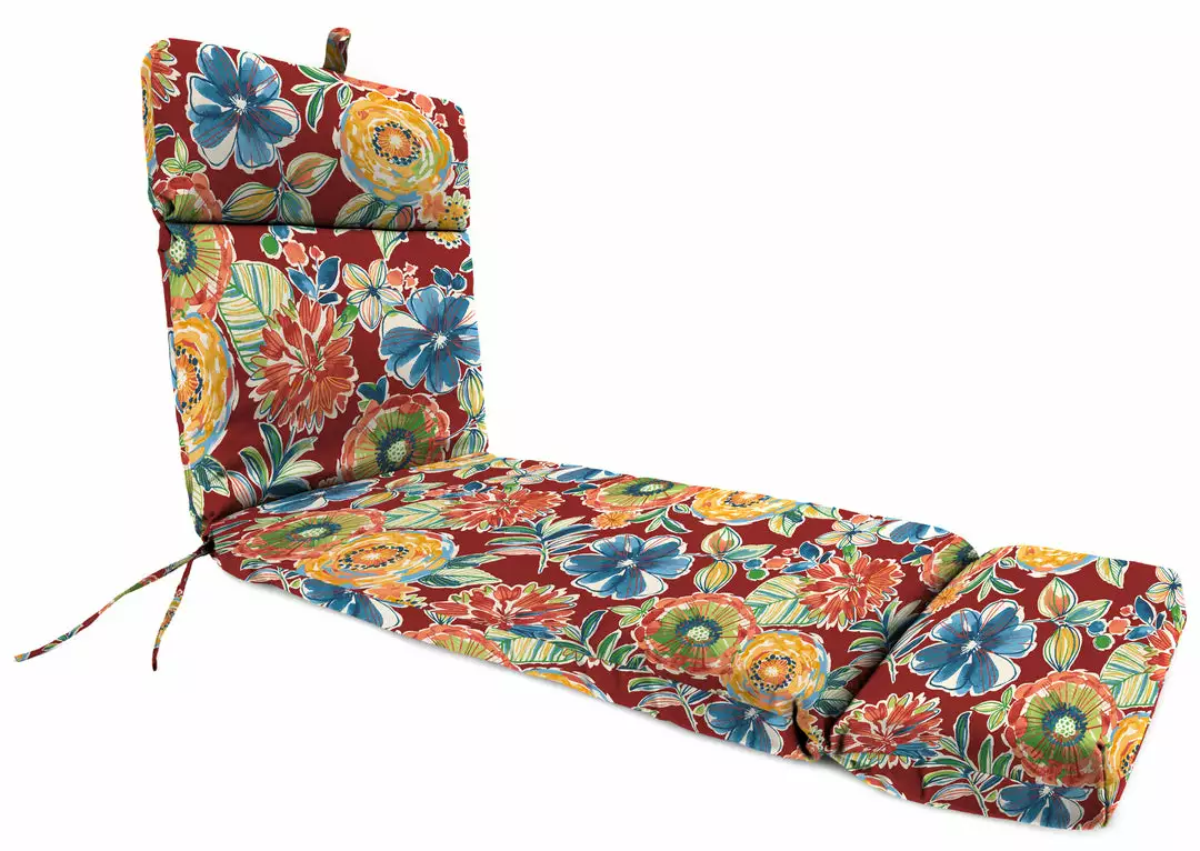 Jordan Manufacturing Custom Order Cushions Outdoor French Edge Chaise Lounge Cushion-COLSEN BERRY RICHLOOM 1 Jordan Manufacturing Custom Order Cushions Outdoor French Edge Chaise Lounge Cushion-COLSEN BERRY RICHLOOM