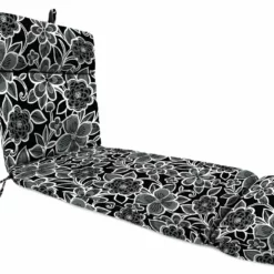 Jordan Manufacturing Custom Order Cushions Outdoor French Edge Chaise Lounge Cushion-HALSEY SHADOW RICHLOOM