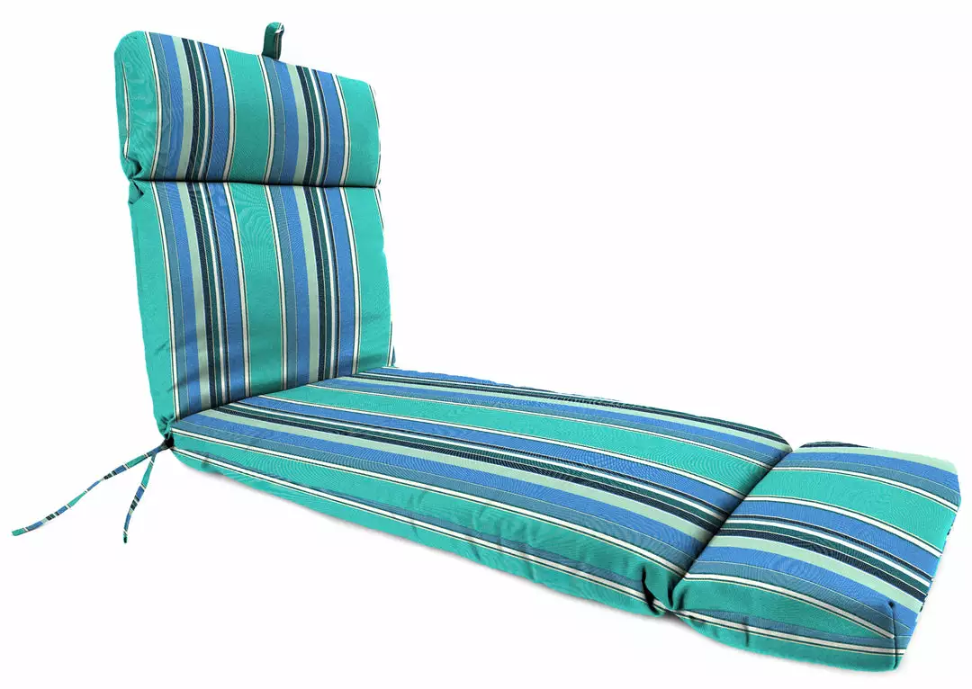 Jordan Manufacturing Custom Order Cushions Outdoor French Edge Chaise Lounge Cushion- Sunbrella DOLCE STR OASIS ACR GLEN RAVEN 1 Jordan Manufacturing Custom Order Cushions Outdoor French Edge Chaise Lounge Cushion- Sunbrella DOLCE STR OASIS ACR GLEN RAVEN