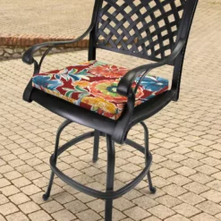 Jordan Manufacturing Outdoor French Edge Seat Cushion-COLSEN BERRY RICHLOOM Custom Order Cushions