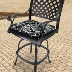 Jordan Manufacturing Custom Order Cushions Outdoor French Edge Seat Cushion-HALSEY SHADOW RICHLOOM