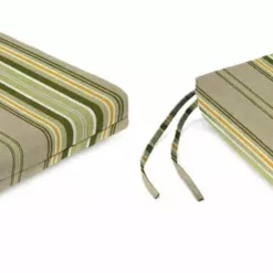 Jordan Manufacturing Outdoor French Edge Seat Cushion-TERRACE SUNRISE RICHLOOM Custom Order Cushions