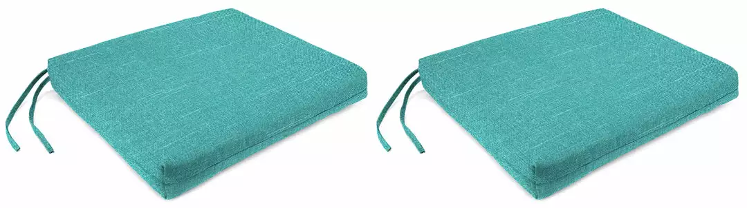 Jordan Manufacturing Outdoor French Edge Seat Cushion-TORY CARIBE RICHLOOM 1 Jordan Manufacturing Outdoor French Edge Seat Cushion-TORY CARIBE RICHLOOM