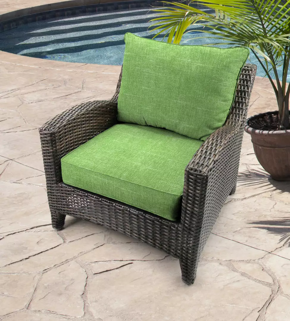 Jordan Manufacturing Custom Order Cushions Outdoor 2PC Deep Seat Chair Cushion-TORY PALM RICHLOOM 2 Jordan Manufacturing Custom Order Cushions Outdoor 2PC Deep Seat Chair Cushion-TORY PALM RICHLOOM
