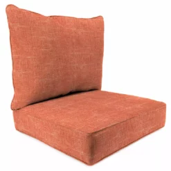 Jordan Manufacturing Outdoor 2PC Deep Seat Chair Cushion-TORY SUNSET RICHLOOM