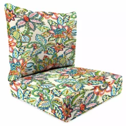 Jordan Manufacturing Custom Order Cushions Outdoor 2PC Deep Seat Chair Cushion-COPELAND FIESTA RICHLOOM