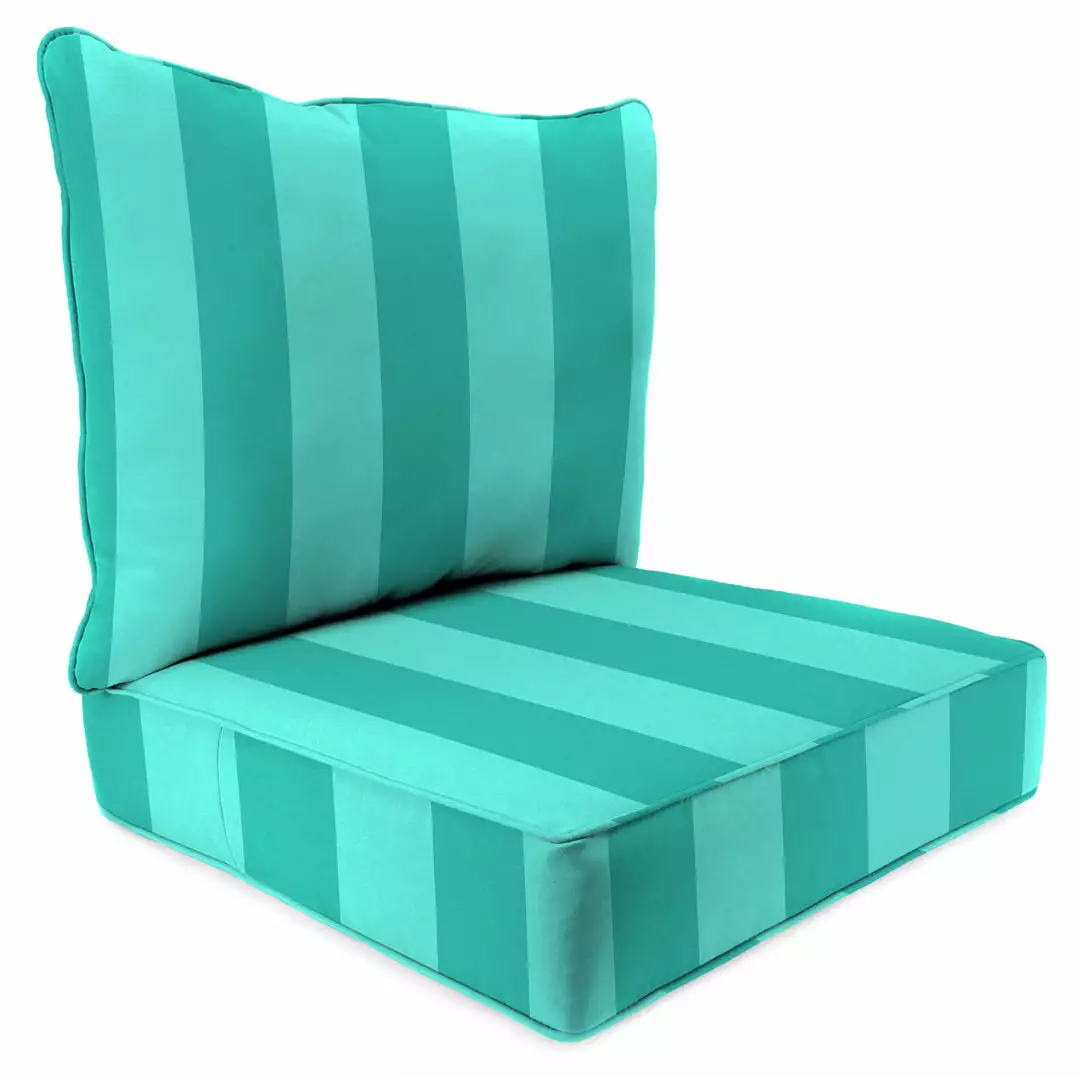 Jordan Manufacturing Custom Order Cushions Outdoor 2PC Deep Seat Chair Cushion-PREVIEW LAGOON 1 Jordan Manufacturing Custom Order Cushions Outdoor 2PC Deep Seat Chair Cushion-PREVIEW LAGOON