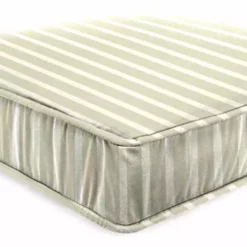 Jordan Manufacturing Outdoor Boxed Edge Deep Seat Cushion- Sunbrella CAST MIST GLEN RAVEN