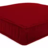 Jordan Manufacturing Outdoor Boxed Edge Deep Seat Cushion-MCHUSK BERRY RICHLOOM Custom Order Cushions