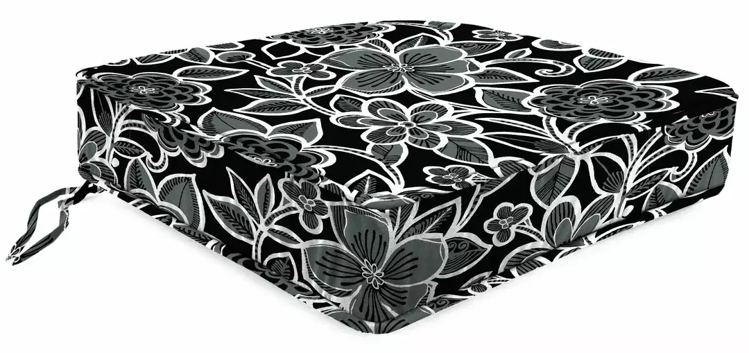Jordan Manufacturing Outdoor Boxed Edge Deep Seat Cushion-HALSEY SHADOW RICHLOOM Custom Order Cushions 1 Jordan Manufacturing Outdoor Boxed Edge Deep Seat Cushion-HALSEY SHADOW RICHLOOM Custom Order Cushions