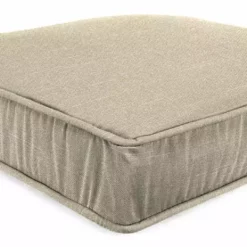 Jordan Manufacturing Outdoor Boxed Edge Deep Seat Cushion-TORY BISQUE RICHLOOM