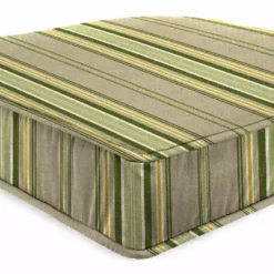 Jordan Manufacturing Outdoor Boxed Edge Deep Seat Cushion-TERRACE SUNRISE RICHLOOM Custom Order Cushions