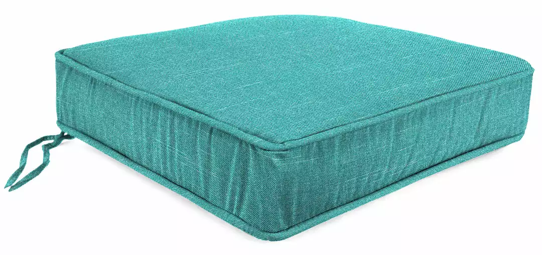 Jordan Manufacturing Outdoor Boxed Edge Deep Seat Cushion-TORY CARIBE RICHLOOM 1 Jordan Manufacturing Outdoor Boxed Edge Deep Seat Cushion-TORY CARIBE RICHLOOM