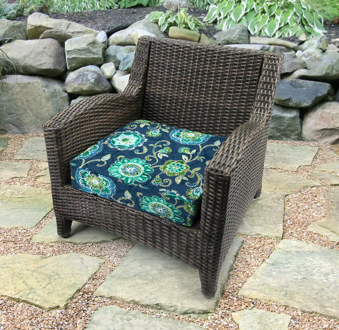 Jordan Manufacturing Outdoor Boxed Edge Deep Seat Cushion-FANFARE CAPRI Custom Order Cushions 2 Jordan Manufacturing Outdoor Boxed Edge Deep Seat Cushion-FANFARE CAPRI Custom Order Cushions