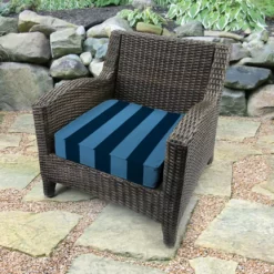 Jordan Manufacturing Outdoor Boxed Edge Deep Seat Cushion-PREVIEW CAPRI RICHLOOM