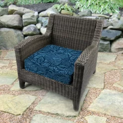 Jordan Manufacturing Outdoor Boxed Edge Deep Seat Cushion-MAVEN CAPRI Custom Order Cushions