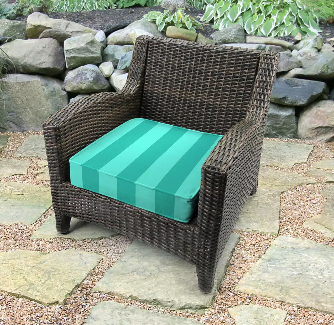 Jordan Manufacturing Outdoor Boxed Edge Deep Seat Cushion-PREVIEW LAGOON 2 Jordan Manufacturing Outdoor Boxed Edge Deep Seat Cushion-PREVIEW LAGOON