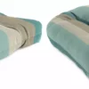 Jordan Manufacturing Set Of 2 Outdoor 18" Wicker Chair Cushions-Sunbrella GETAWAY MIST GLEN RAVEN