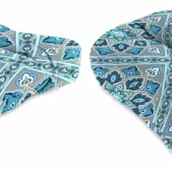 Jordan Manufacturing Set Of 2 Outdoor 18" Wicker Chair Cushions-MEDLO BAY RICHLOOM