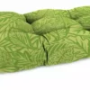 Jordan Manufacturing Outdoor 44" Wicker Loveseat Cushion-MAVEN LEAF RICHLOOM Custom Order Cushions