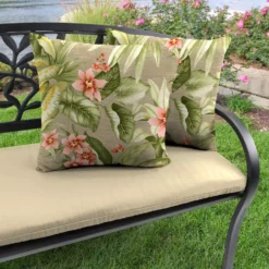Jordan Manufacturing Custom Order Cushions Outdoor 18" Accessory Throw Pillows-TAHITI SUNRISE RICHLOOM