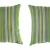 Jordan Manufacturing Outdoor 16" Accessory Throw Pillows, Set Of 2- Sunbrella FOSTER SURFSIDE RAVEN