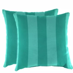 Jordan Manufacturing Outdoor 16" Accessory Throw Pillows, Set Of 2-PREVIEW LAGOON