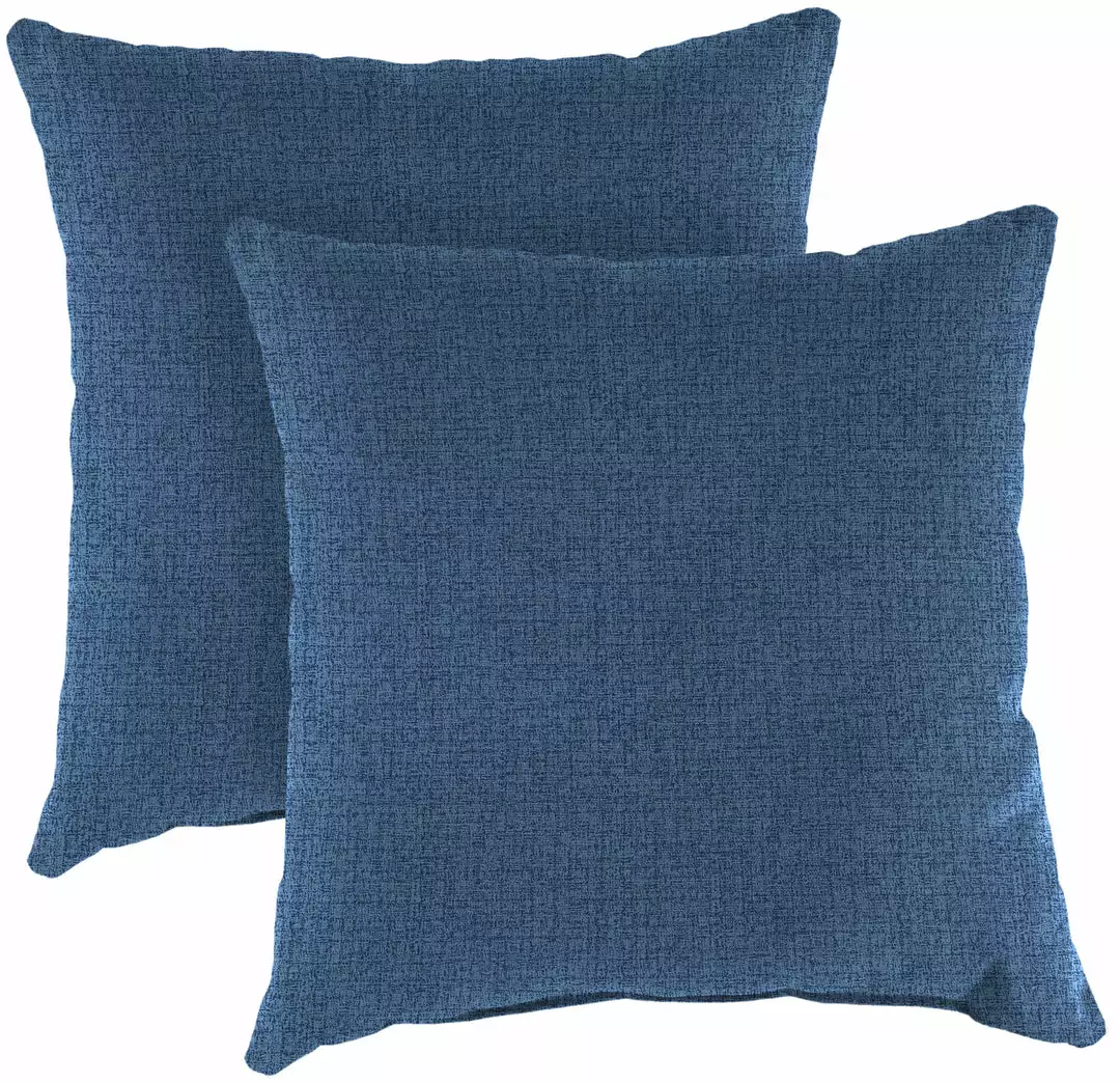 Jordan Manufacturing Outdoor 16" Accessory Throw Pillows, Set Of 2-HUSK TEXTURE CAPRI RICHLOOM Custom Order Cushions 1 Jordan Manufacturing Outdoor 16" Accessory Throw Pillows, Set Of 2-HUSK TEXTURE CAPRI RICHLOOM Custom Order Cushions
