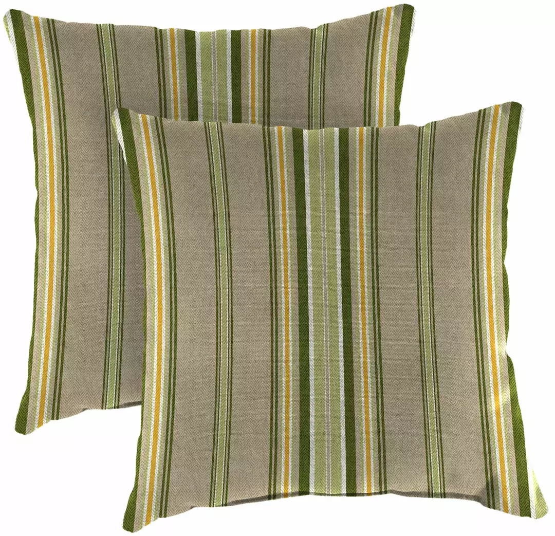 Jordan Manufacturing Outdoor 16" Accessory Throw Pillows, Set Of 2-TERRACE SUNRISE RICHLOOM Custom Order Cushions 1 Jordan Manufacturing Outdoor 16" Accessory Throw Pillows, Set Of 2-TERRACE SUNRISE RICHLOOM Custom Order Cushions