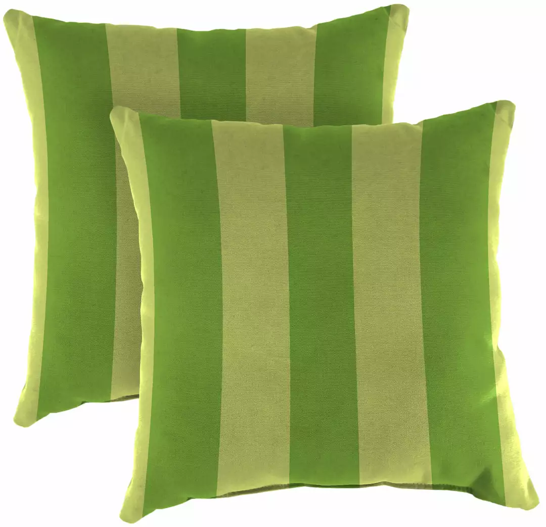 Jordan Manufacturing Outdoor 16" Accessory Throw Pillows, Set Of 2-PREVIEW LEAF RICHLOOM Custom Order Cushions 1 Jordan Manufacturing Outdoor 16" Accessory Throw Pillows, Set Of 2-PREVIEW LEAF RICHLOOM Custom Order Cushions