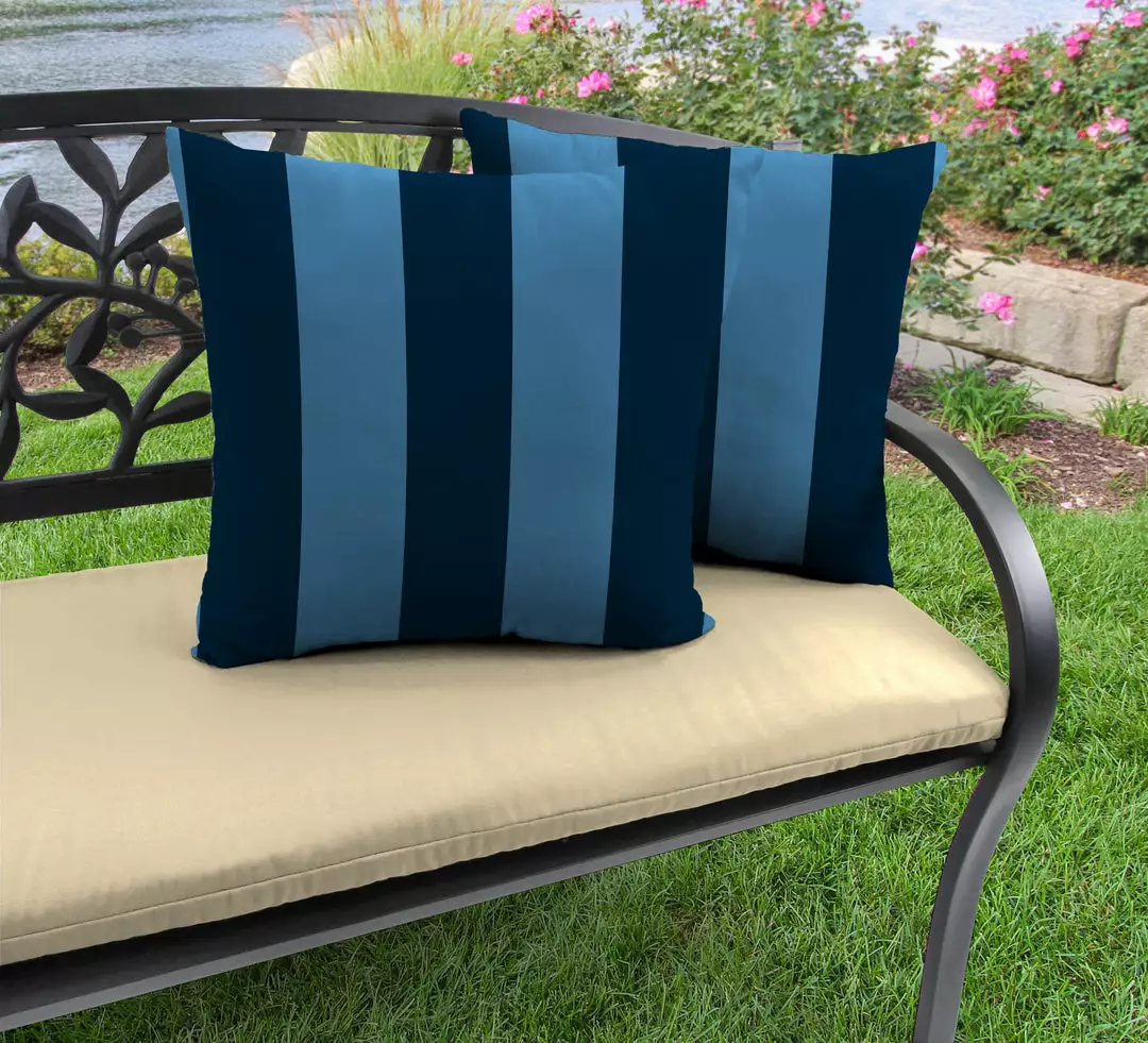 Jordan Manufacturing 20" Outdoor Accessory Throw Pillows, Set Of 2-PREVIEW CAPRI RICHLOOM Custom Order Cushions 2 Jordan Manufacturing 20" Outdoor Accessory Throw Pillows, Set Of 2-PREVIEW CAPRI RICHLOOM Custom Order Cushions