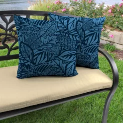 Jordan Manufacturing 20" Outdoor Accessory Throw Pillows, Set Of 2-MAVEN CAPRI RICHLOOM Custom Order Cushions