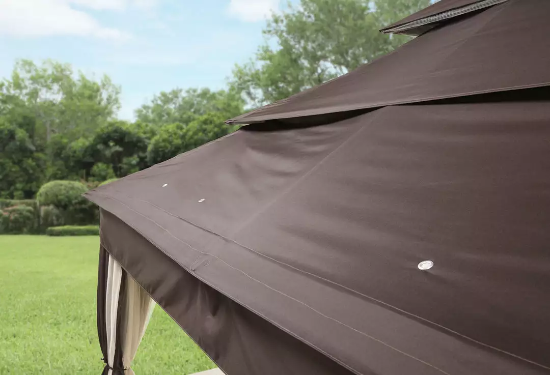 TOPS Gazebo Canopy Replacement BHG Archer Ridge 10x12 FT Brown Gazebo Canopy 2 TOPS Gazebo Canopy Replacement BHG Archer Ridge 10x12 FT Brown Gazebo Canopy