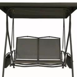 TOPS Garden Treasures 2-Seat Swing Canopy With Canopy Fabric & Frame