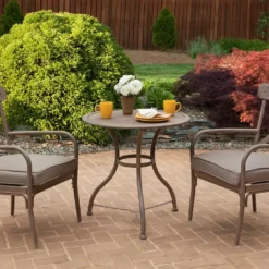 Apollo Outdoor Patio Sets Marquette 3pc Bistro Set