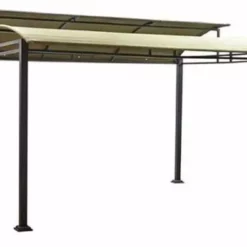 TOPS BHG Sawyer Cove 12x10 FT Barrel Roof Gazebo Canopy 7 TOPS BHG Sawyer Cove 12x10 FT Barrel Roof Gazebo Canopy